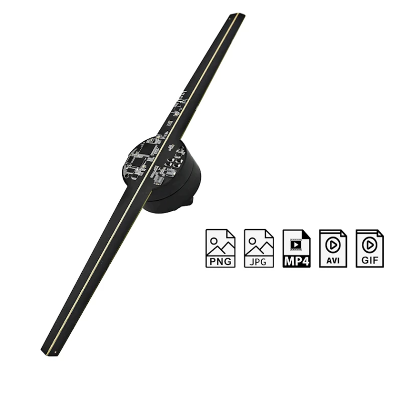 Голографический проектор-вентилятор 3D HD-F42 Голографический проектор-вентилятор 3D HD-F42