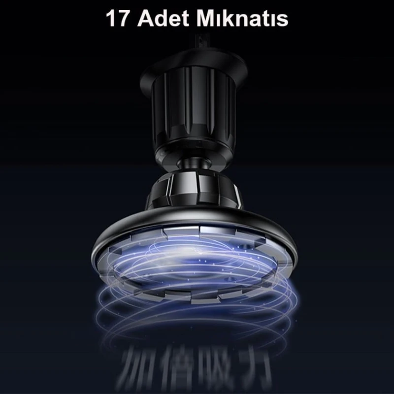 Telefon üçün maqnit avtomobil tutacağı Yesido C156 for Apple iPhone 12-14 Black