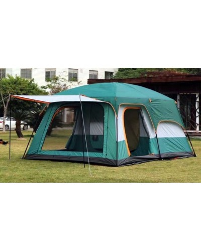 Çadır, 5-8 nəfərlik, Yaşıl, 320x210x180 sm - Family Shop_kemping_001