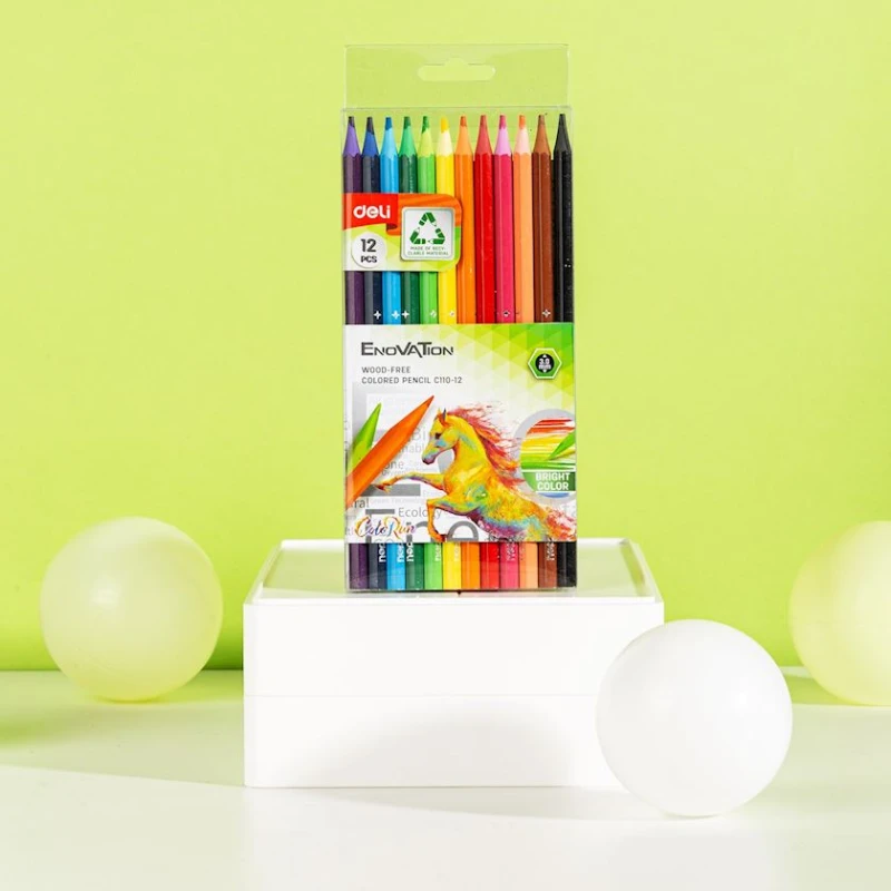 Набор карандашей Deli Enovation C110-12, 12 шт Набор карандашей Deli Enovation C110-12, 12 шт