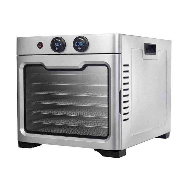 Сушилка для овощей и фруктов DSC-08A Silver