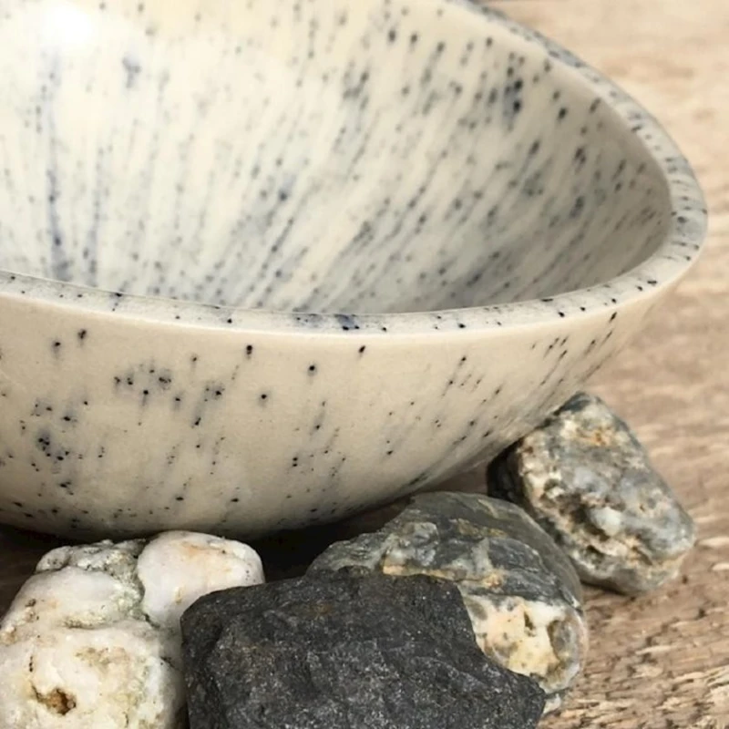 Жидкая глазурь Botz 9450 для керамики, прозрачный с черными точками, 200 мл