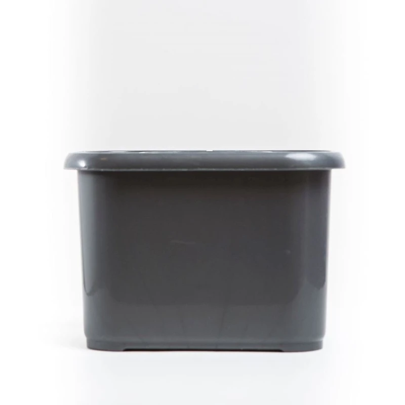 Сушилка для столовых приборов Hom-me 100910, 13x14x18.5 см, пластик, серая