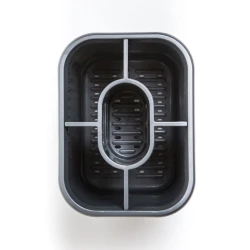 Сушилка для столовых приборов Hom-me 100910, 13x14x18.5 см, пластик, серая Сушилка для столовых приборов Hom-me 100910, 13x14x18.5 см, пластик, серая