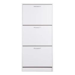 Тумба для обуви Art Mebel 40, ламинат, белая, 130х90х45 см