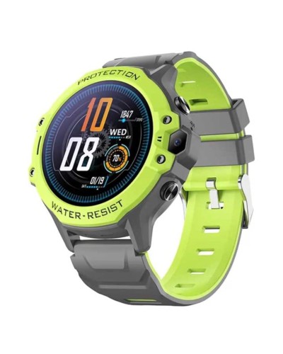 Uşaqlar üçün ağıllı saat Wonlex CT04 Pro Green/Grey