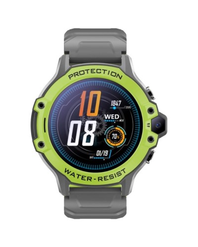 Uşaqlar üçün ağıllı saat Wonlex CT04 Pro Green/Grey