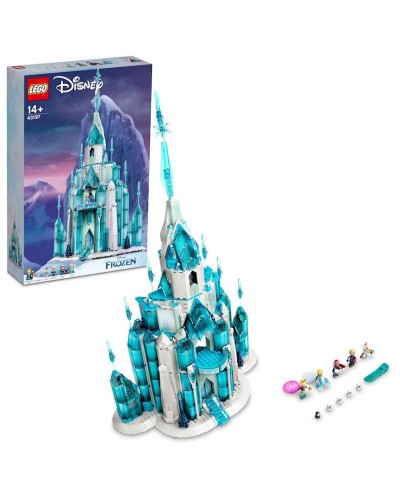 Konstruktor LEGO Disney Princess Buz qalası 43197, 14+ yaş, 1709 hissə