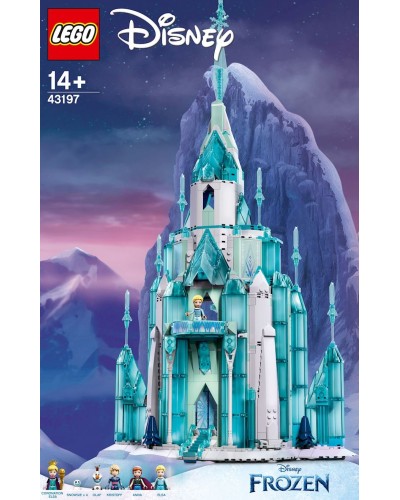 Konstruktor LEGO Disney Princess Buz qalası 43197, 14+ yaş, 1709 hissə