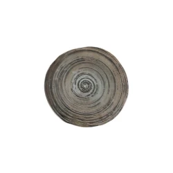 Тарелка Porland Stoneware Vintage, круглая, 17 см, бежевая