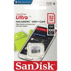 Карта памяти SanDisk Ultra 32GB microSDHC UHS-I