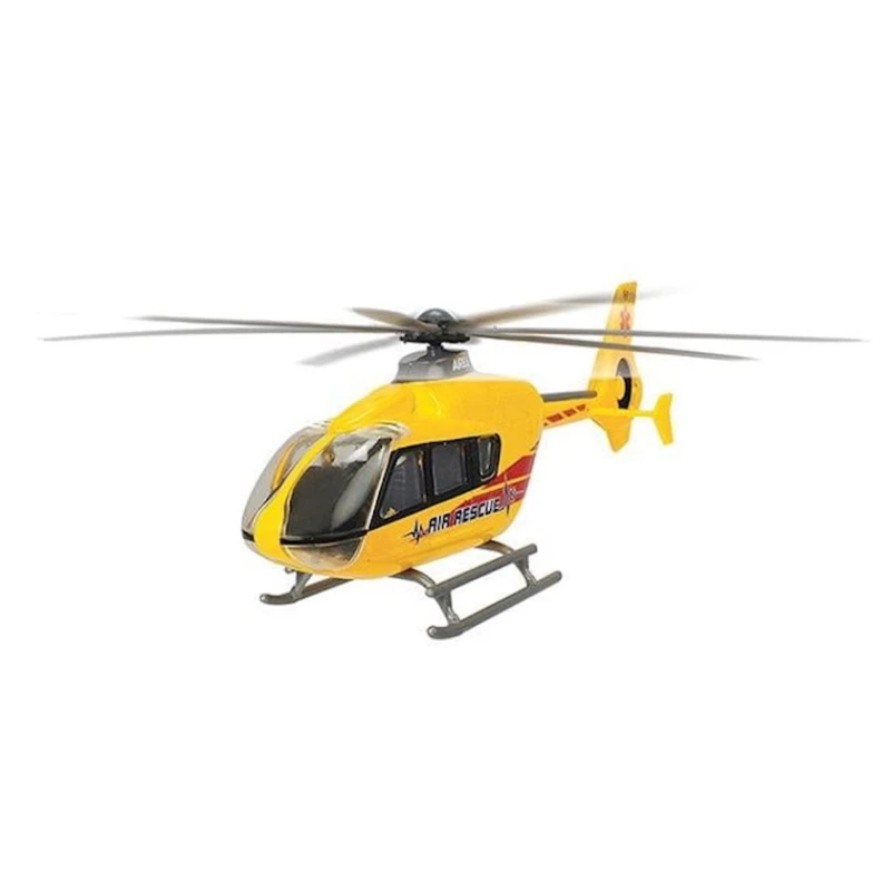 Вертолет Dickie Toys EC 135 die-cast, пластик, желтый, 21 см Вертолет Dickie Toys EC 135 die-cast, пластик, желтый, 21 см