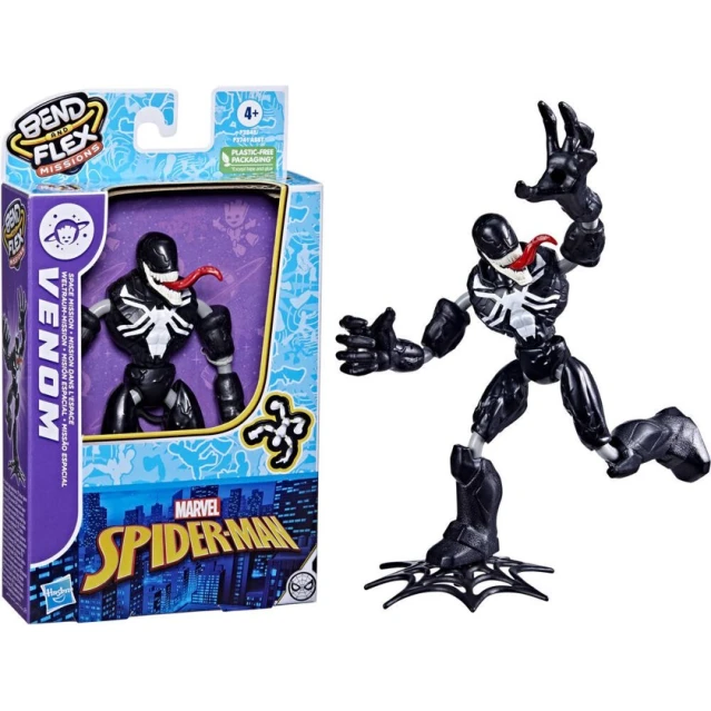 Фигурка Hasbro Spider-Man Bend and Flex Missions Venom F3741, товар в ассортименте