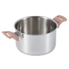 Кастрюля Werner Eletto, 20 см, 3.6 л, нержавеющая сталь, серебристая Кастрюля Werner Eletto, 20 см, 3.6 л, нержавеющая сталь, серебристая