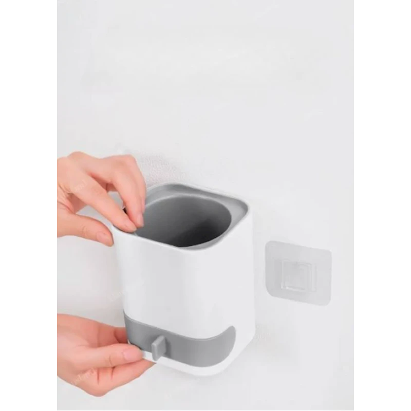 Силиконовый ершик для унитаза Hausland, серый/белый