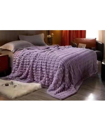 Örtük MiraNova SF-344, 210x230 sm, bambuk, bənövşəyi