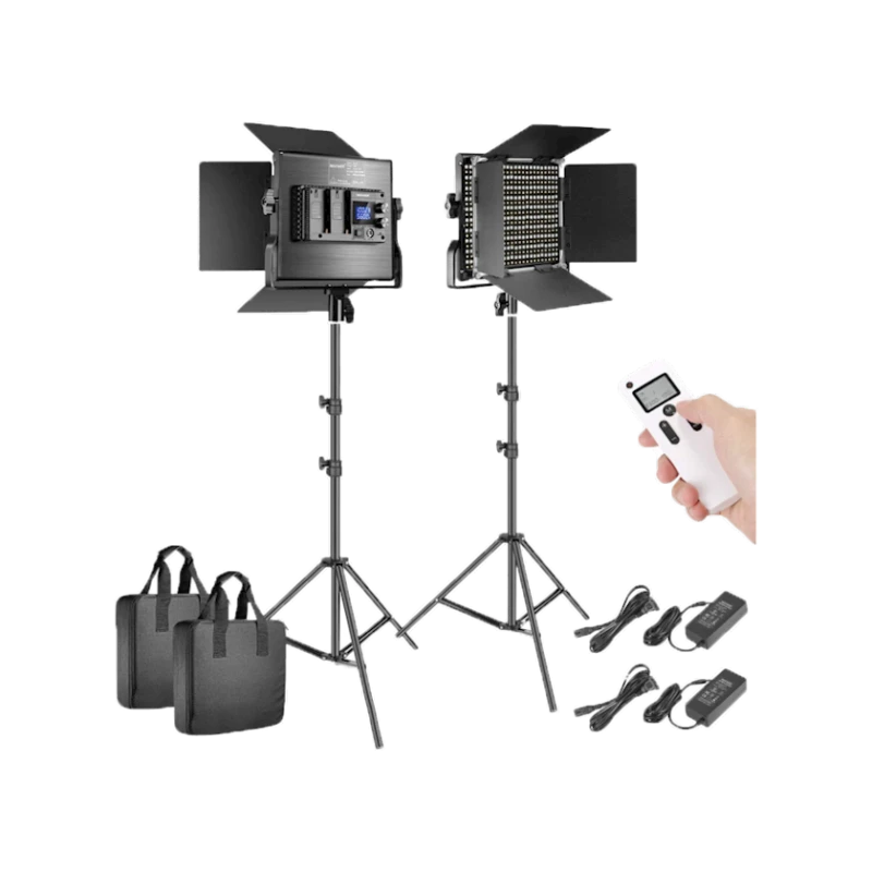 Двухцветная светодиодная панель Neewer Advanced 2.4G 660 LED Video Light Dimmable Bi-Color LED Panel Двухцветная светодиодная панель Neewer Advanced 2.4G 660 LED Video Light Dimmable Bi-Color LED Panel