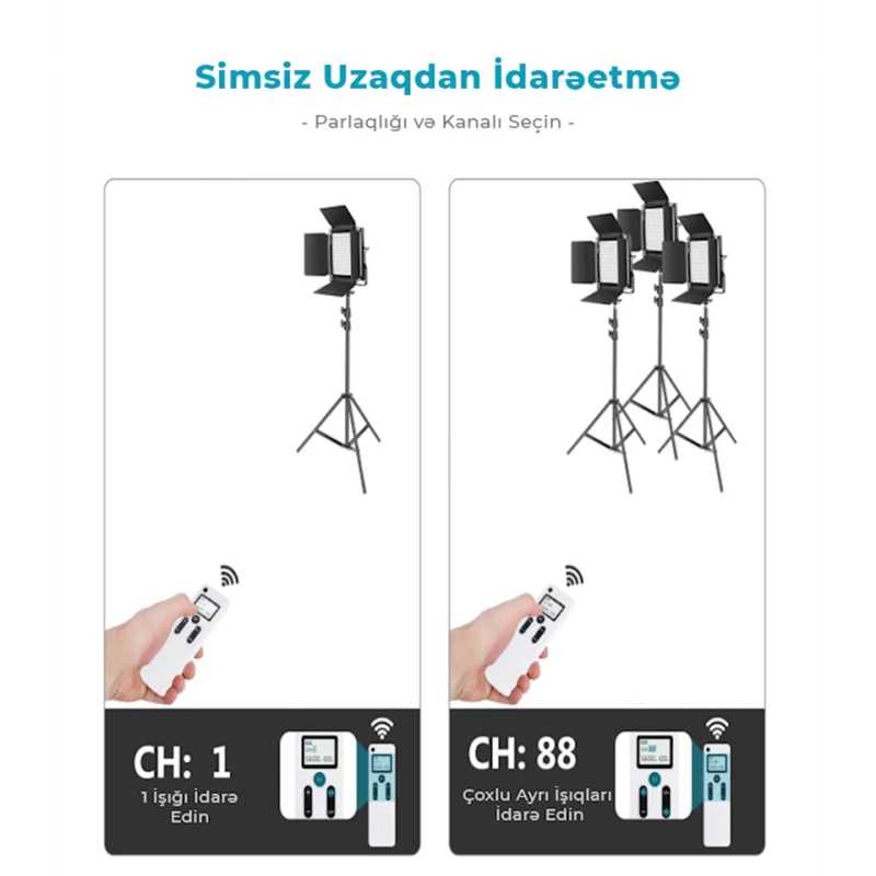 Двухцветная светодиодная панель Neewer Advanced 2.4G 660 LED Video Light Dimmable Bi-Color LED Panel Двухцветная светодиодная панель Neewer Advanced 2.4G 660 LED Video Light Dimmable Bi-Color LED Panel