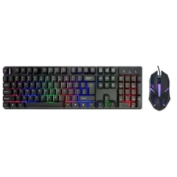 Комплект клавиатура и мышь RGB KR-6300TZ Комплект клавиатура и мышь RGB KR-6300TZ