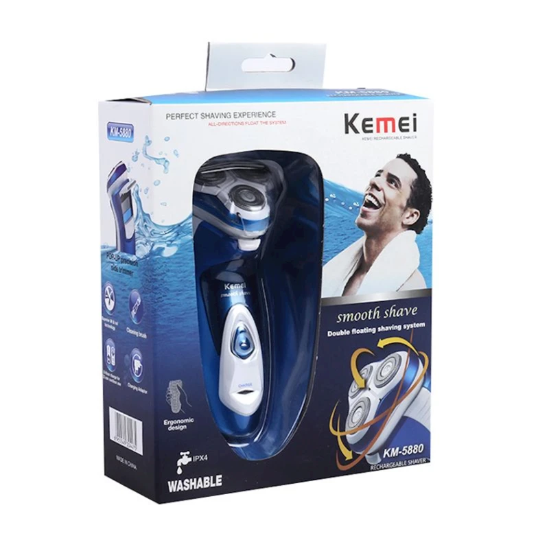 Электробритва Kemei KM-5880 Blue
