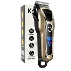 Машинка для стрижки волос Kemei KM 1990 Gold