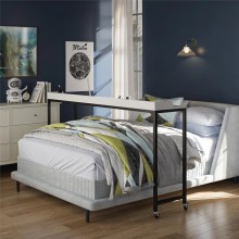 Konsol Marina 3563_M5OverbedBlWh, LDSP, ağ, 91.5x25,9x90 sm - 3563_M5OverbedBlWh