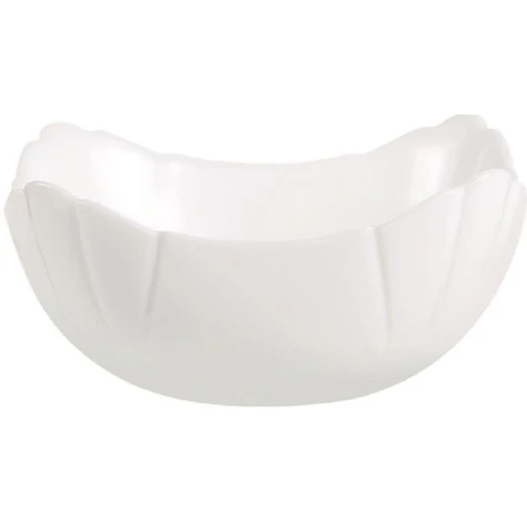 Salat qabı Luminarc Lotusia J1781, 12 sm, bərkidilmiş şüşə, ağ