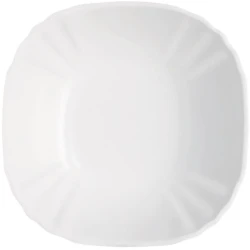 Салатница Luminarc Lotusia J1781, 12 см, закаленное стекло, белая Салатница Luminarc Lotusia J1781, 12 см, закаленное стекло, белая