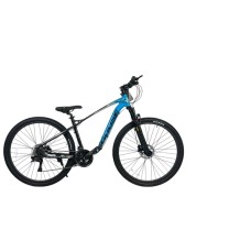 Dağ velosipedi Goose, qara/göy, 29 sürət, disk əyləc, alüminium çərçivə - Goose F8 - 29