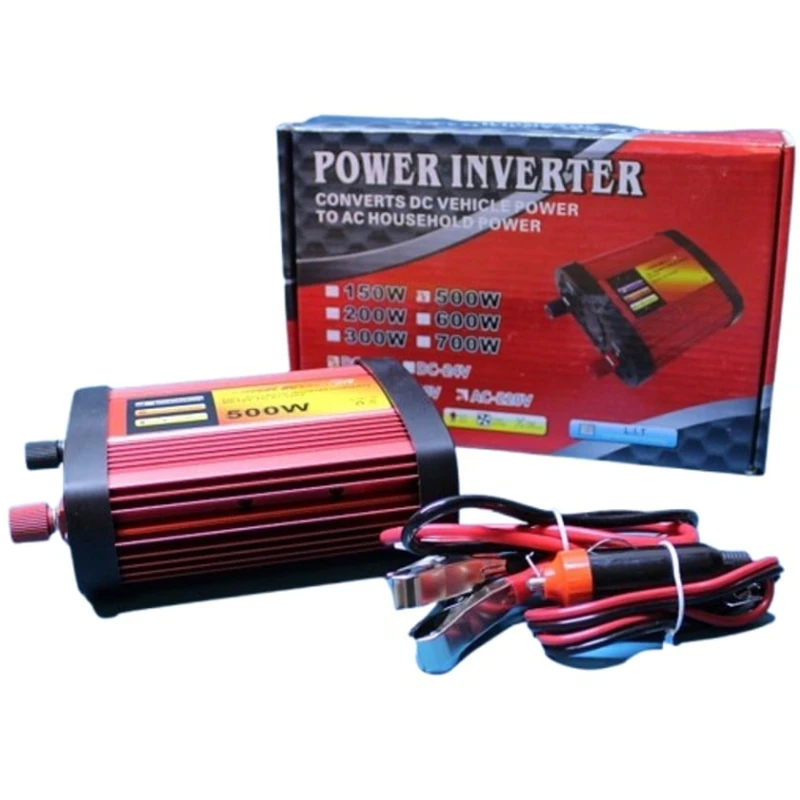 İnvertor AC-220V 500W İnvertor AC-220V 500W