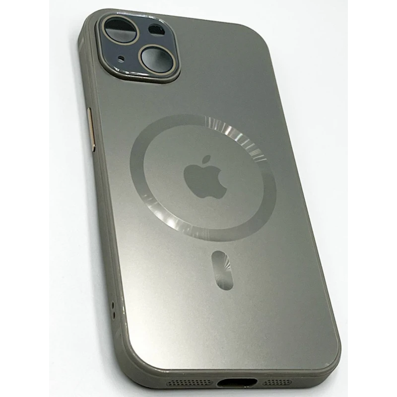 Чехол для Apple iPhone 13 with MagSafe Silver Grey