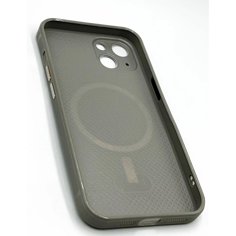Чехол для Apple iPhone 13 with MagSafe Silver Grey