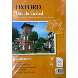 Фотобумага Oxford, A3, 220 gsm, 50 листов