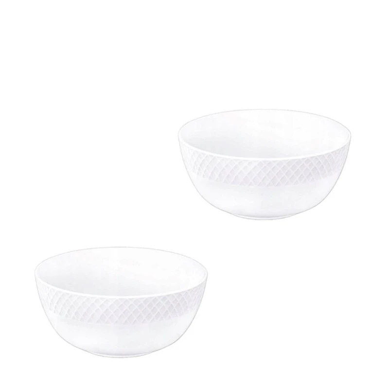 Набор салатниц Wilmax Julia 880121/2C, 930 мл, фарфор, белый, 2 шт