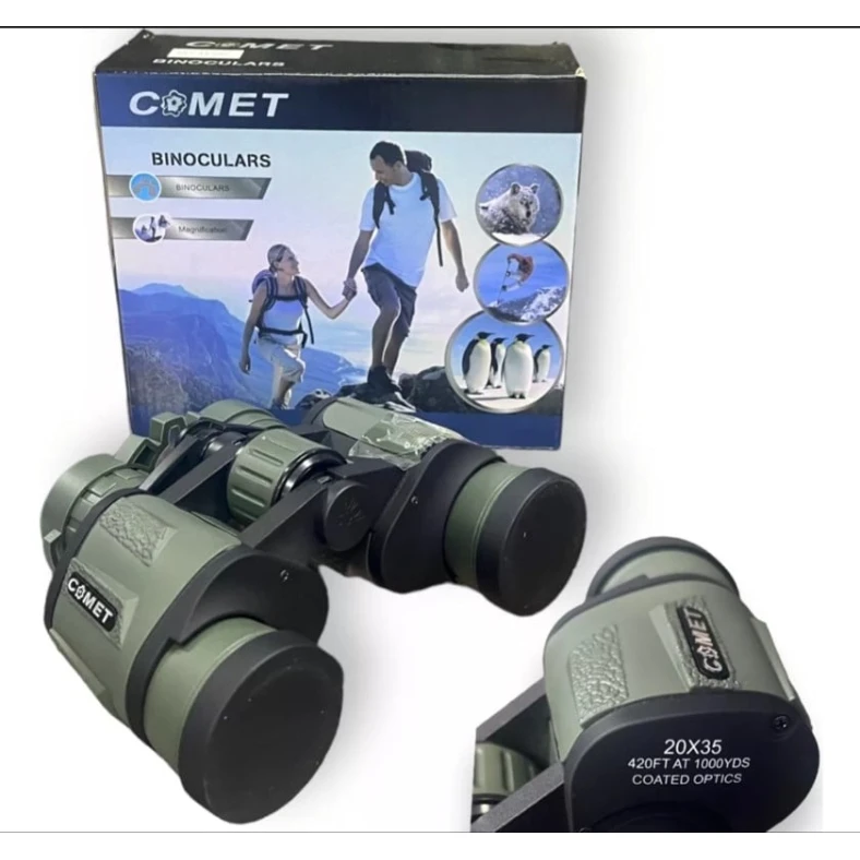 Бинокль Comet Binoculars, металл/пластик, черный Бинокль Comet Binoculars, металл/пластик, черный