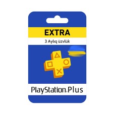 Abunə Sony PS Plus Extra (PSN Ukrayna, PS4/PS5) 3 aylıq