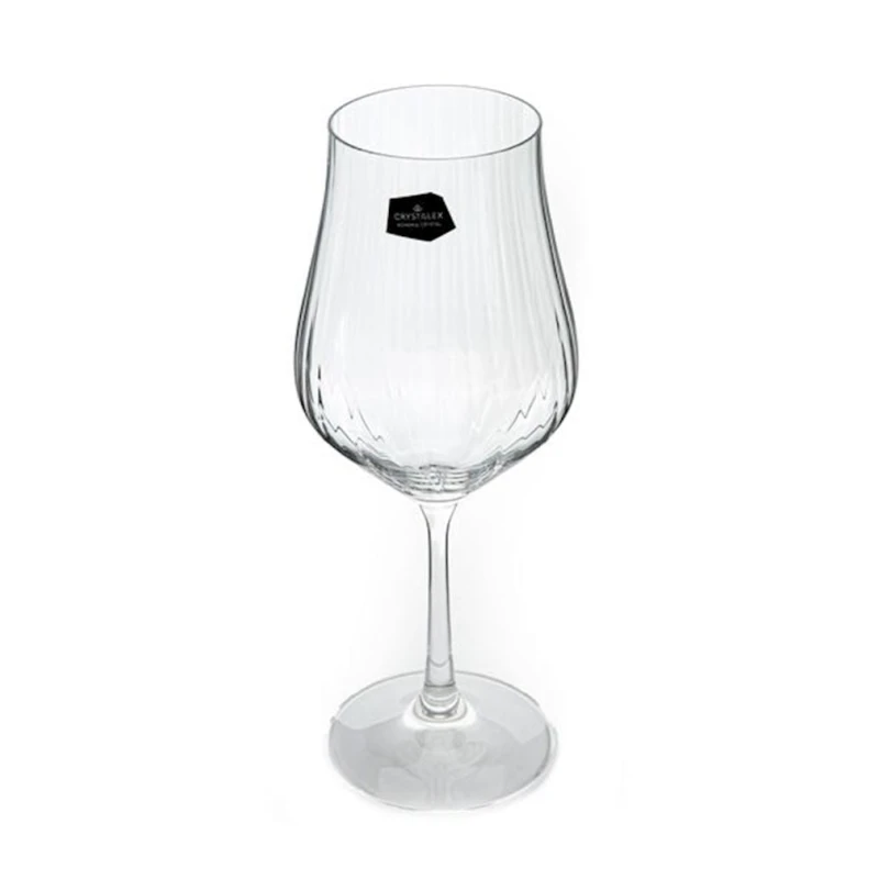 Бокал для вина Hom-me Tulipa Optica 101755, кристалин, 350 мл, прозрачный