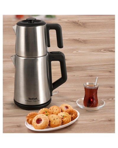 Elektrik çaydan Tefal Magic Tea XL Inox gümüşü