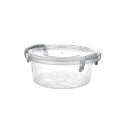 Контейнер для хранения Hobby Life 14.2x15x6.5 см, 600 мл, пластик, с крышкой, прозрачный