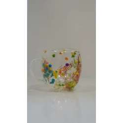 Декоративная чашка с розой