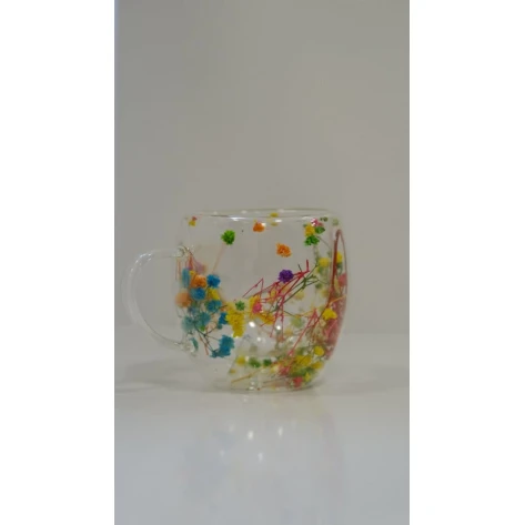 Декоративная чашка с розой