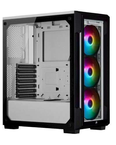 Kompüter korpusu Corsairi CUE 220T RGB Tempered Glass Mid-Tower (840006618607)