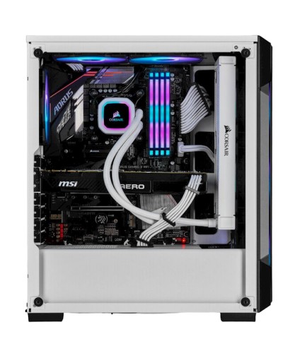 Kompüter korpusu Corsairi CUE 220T RGB Tempered Glass Mid-Tower (840006618607)