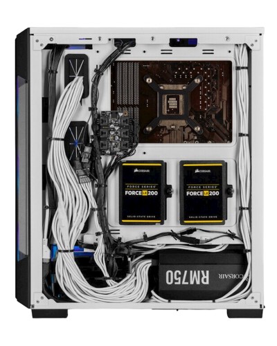 Kompüter korpusu Corsairi CUE 220T RGB Tempered Glass Mid-Tower (840006618607)