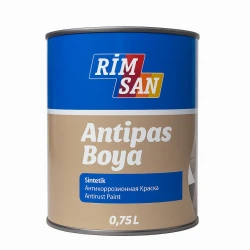 Антикоррозионная краска Rim San, белая, 0.75 л