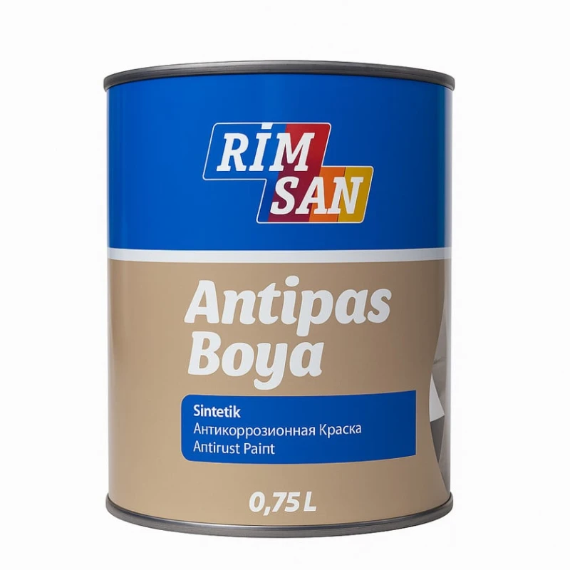 Антикоррозионная краска Rim San, белая, 0.75 л Антикоррозионная краска Rim San, белая, 0.75 л