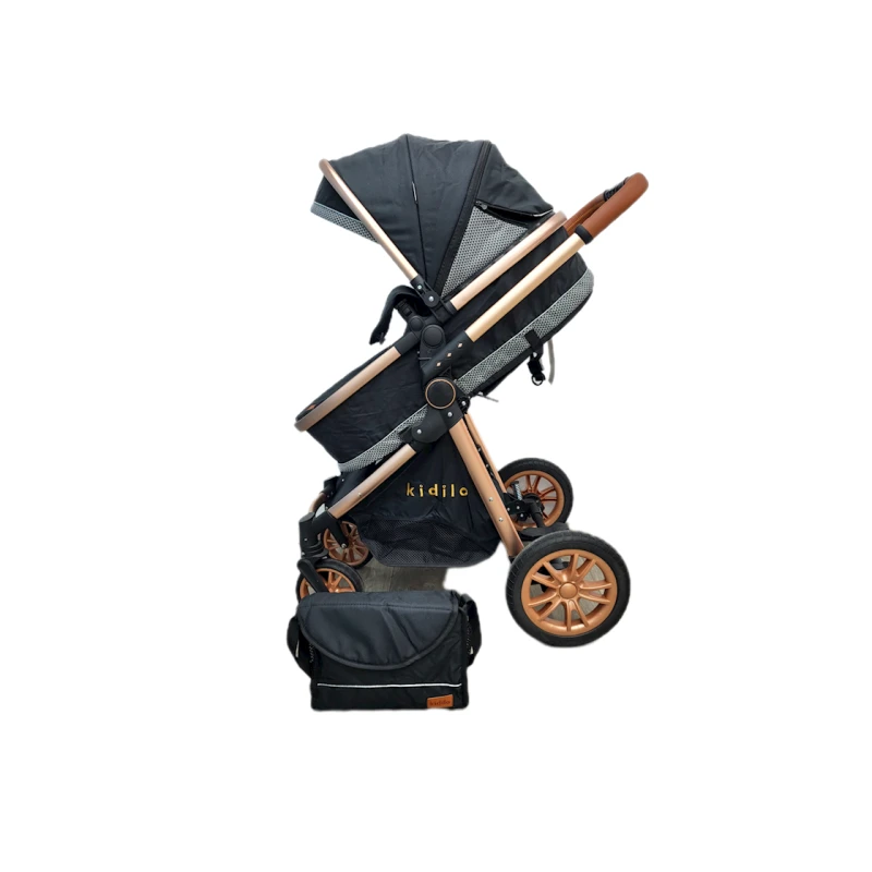 Детская коляска Kidilo V91, черная