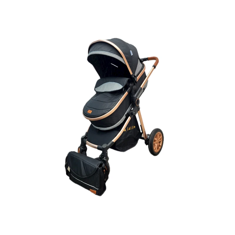 Детская коляска Kidilo V91, черная