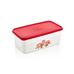 Контейнер для хранения продуктов NH-147, 2.5 л, пластик, белый/красный