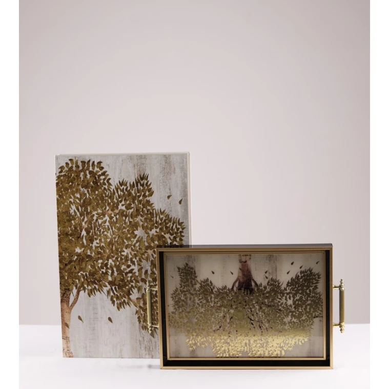 Поднос Zilan DMT-229, для декоративного и ежедневного использования Поднос Zilan DMT-229, для декоративного и ежедневного использования